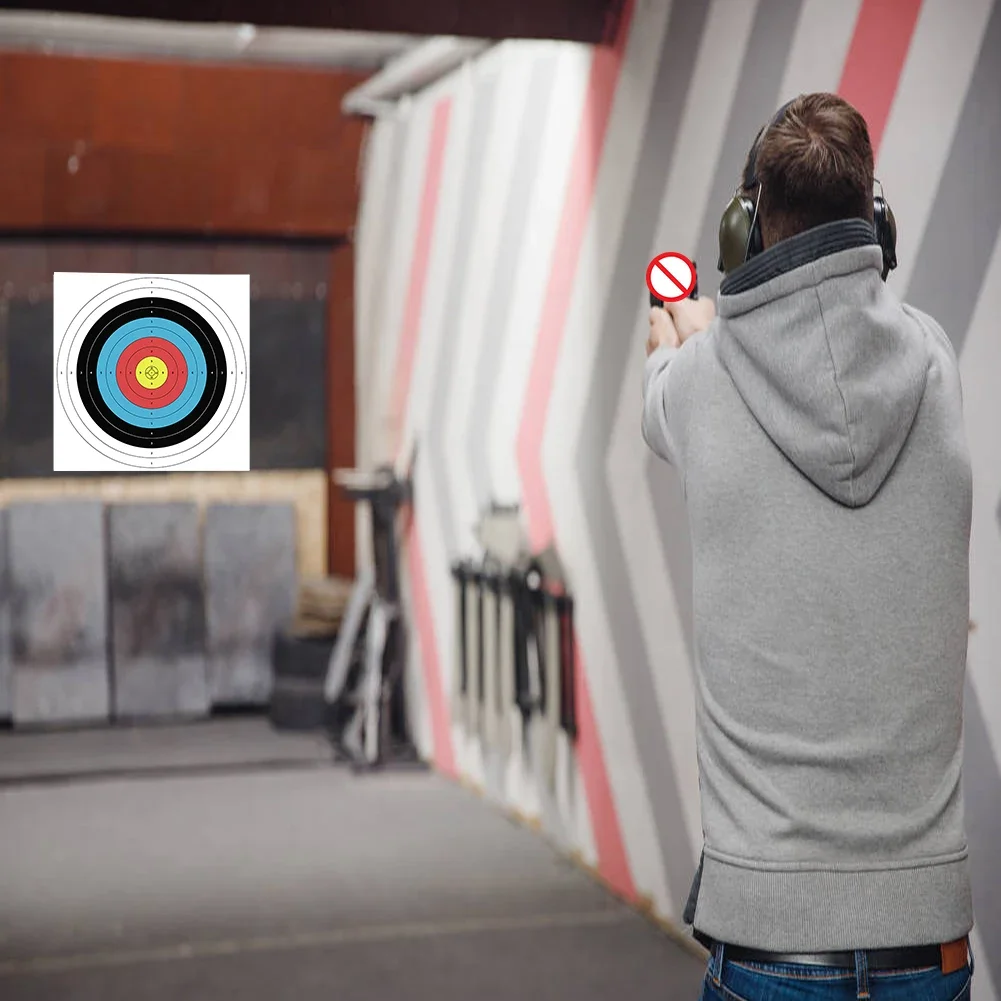 Archery Target Face - 10pcs Profession Archery Targets Paper Face