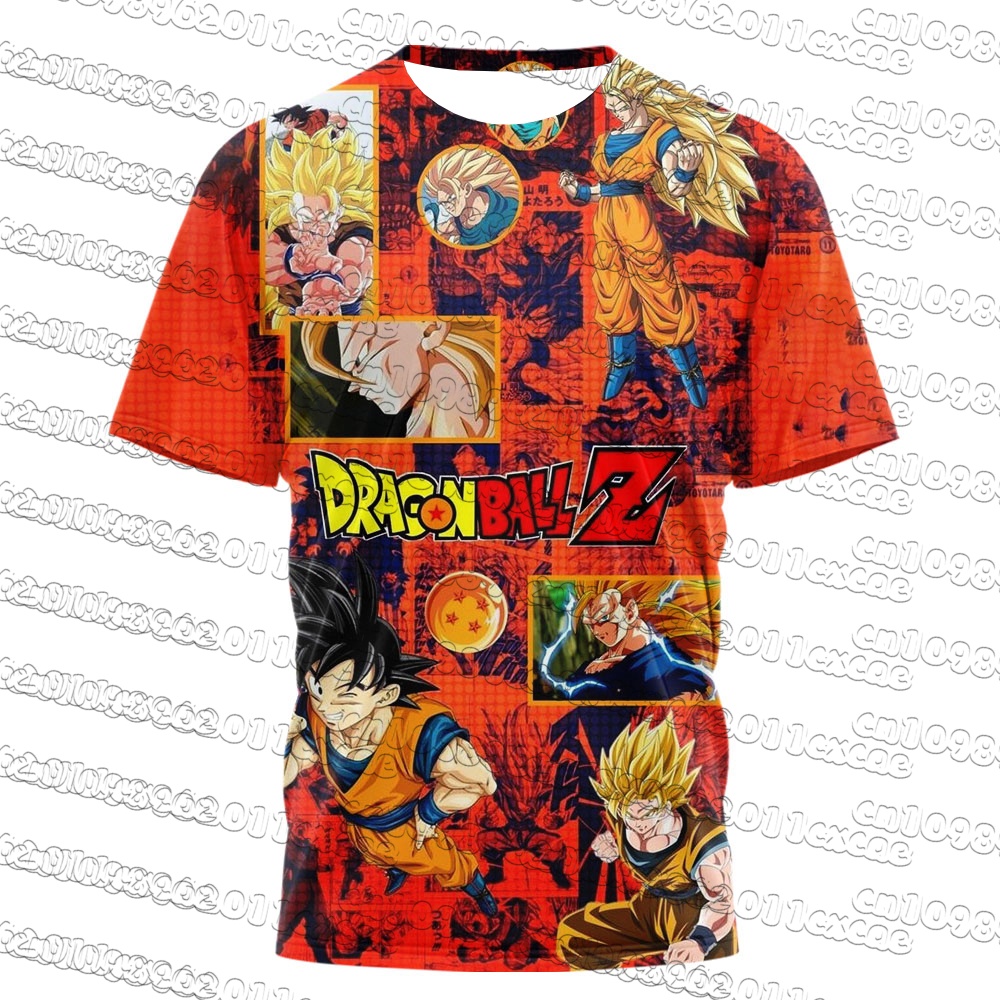 Sports Equipment Resale - Dragon Ball Men T‑Shirt Summer Hot