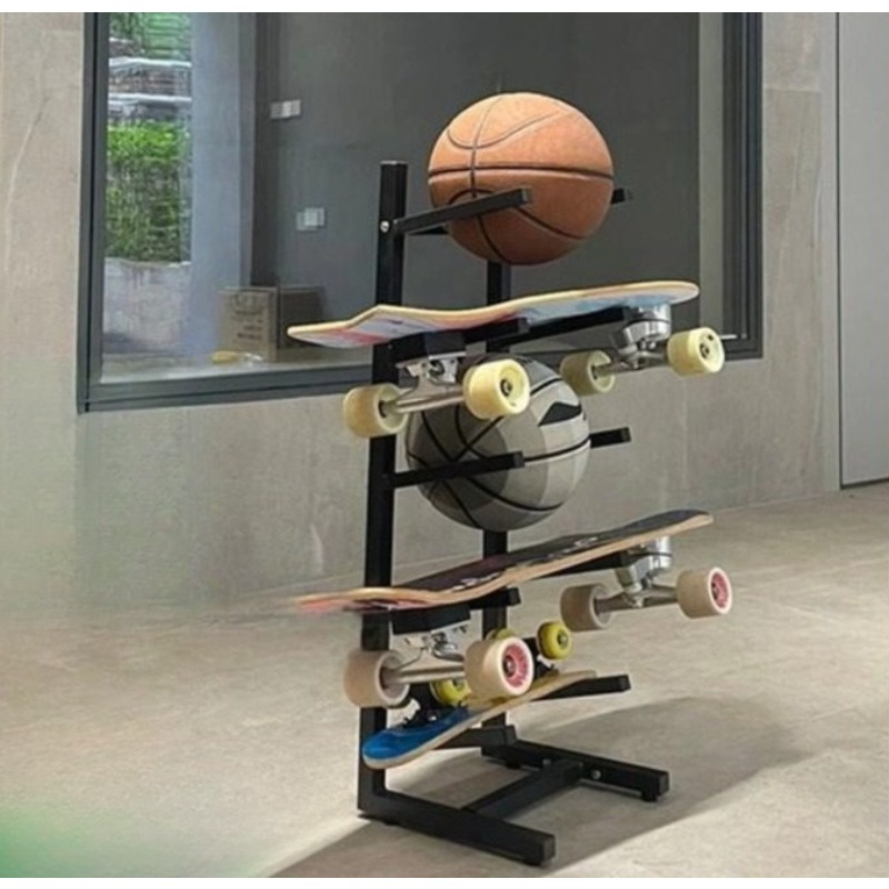 Skateboard Equipment Rack Inte - Sports Equipment Football 评论和价格