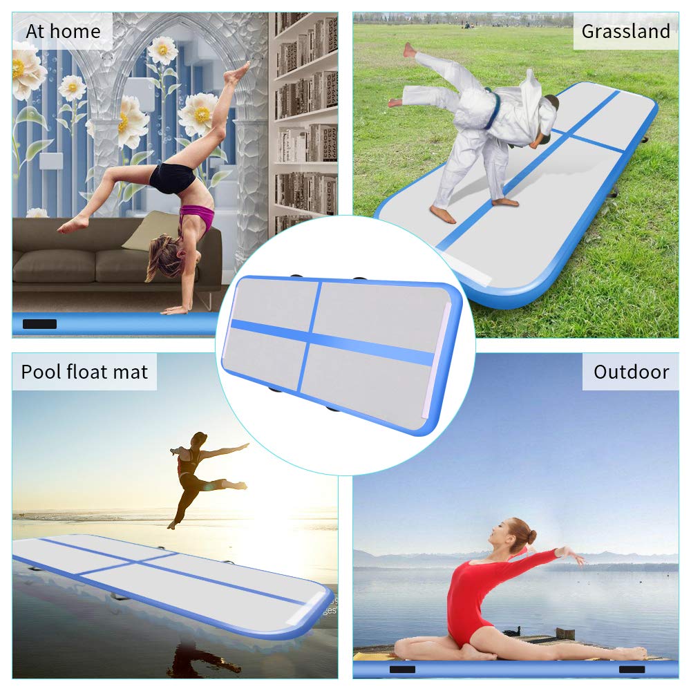 Inflatable Gym Mat Many Size P - Tumbling Air Track 评论和价格