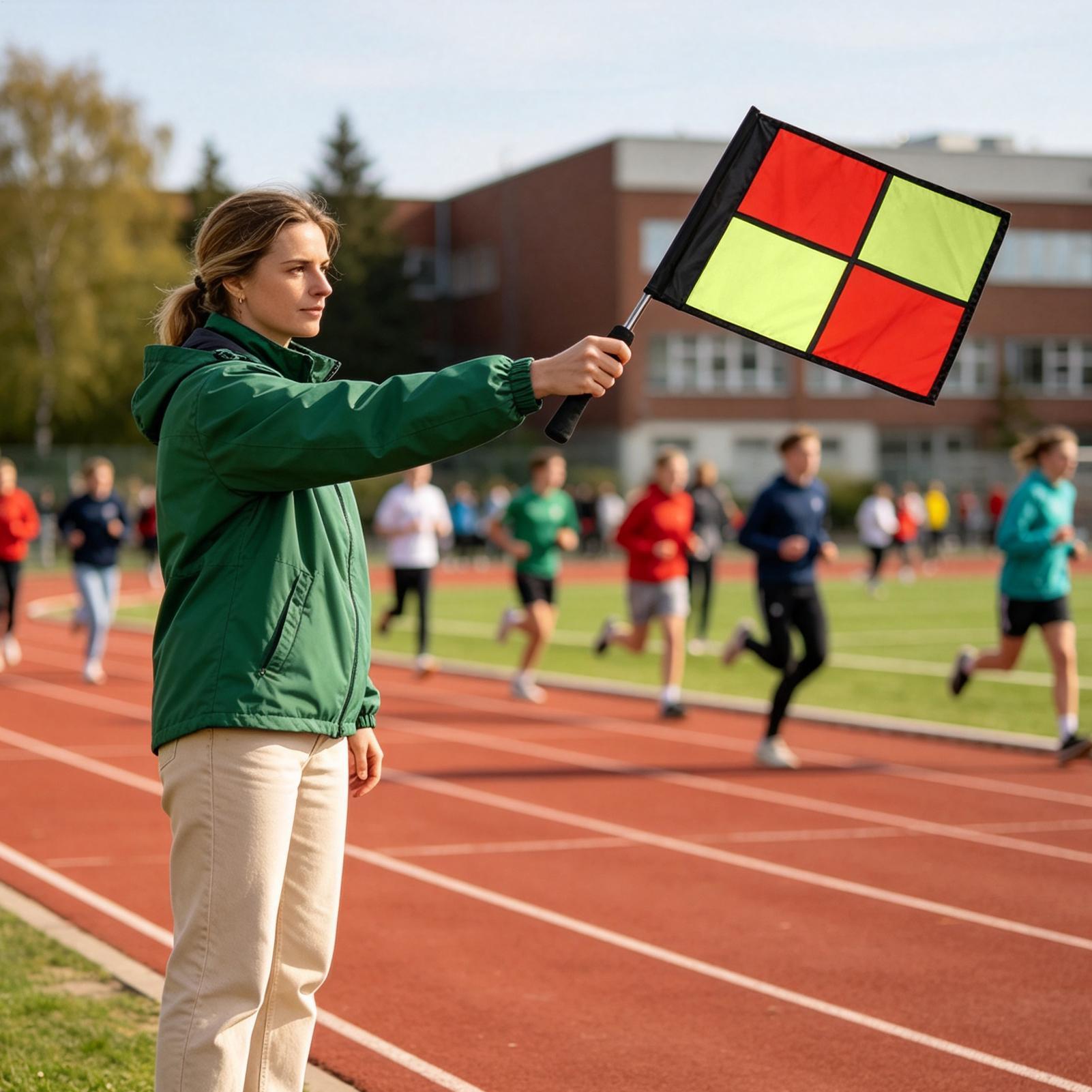Soccer Referee Flags 2-Piece H - Sports Equipment Football 评论和价格