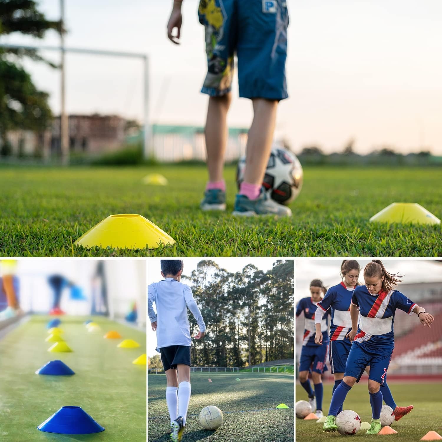 5 Pcs Football Training Plates - Sports Equipment Football 评论和价格