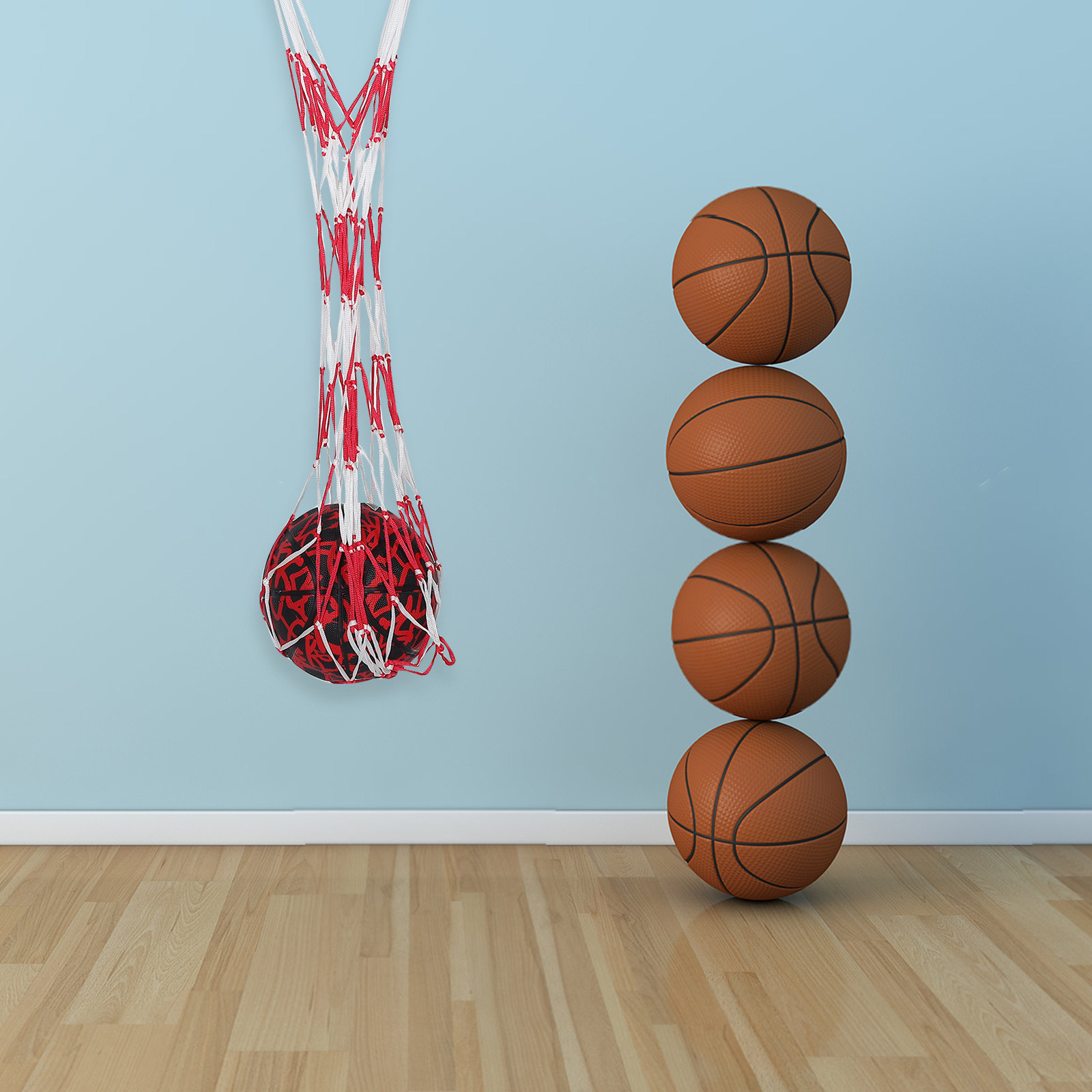 Mesh Ball Storage Bag Portable - Sports Equipment Football 评论和价格