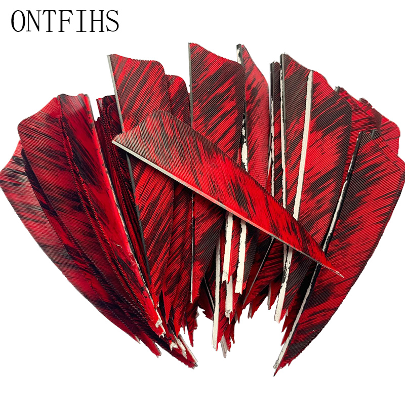 50Pcs New 3Inch Feather Arrows - Archery Target Face 评论和价格