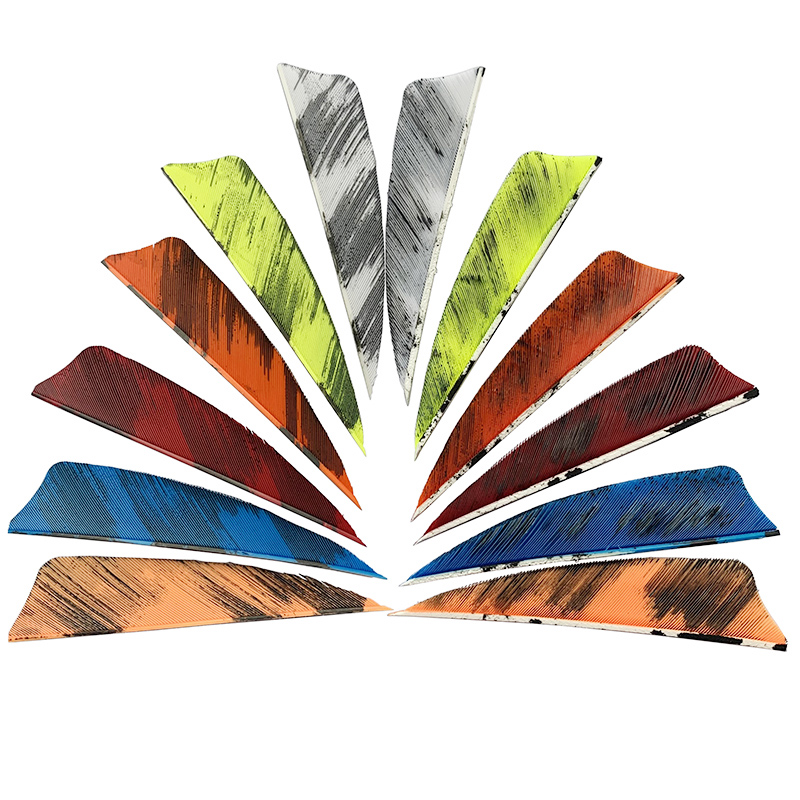 50Pcs New 3Inch Feather Arrows - Archery Target Face 评论和价格