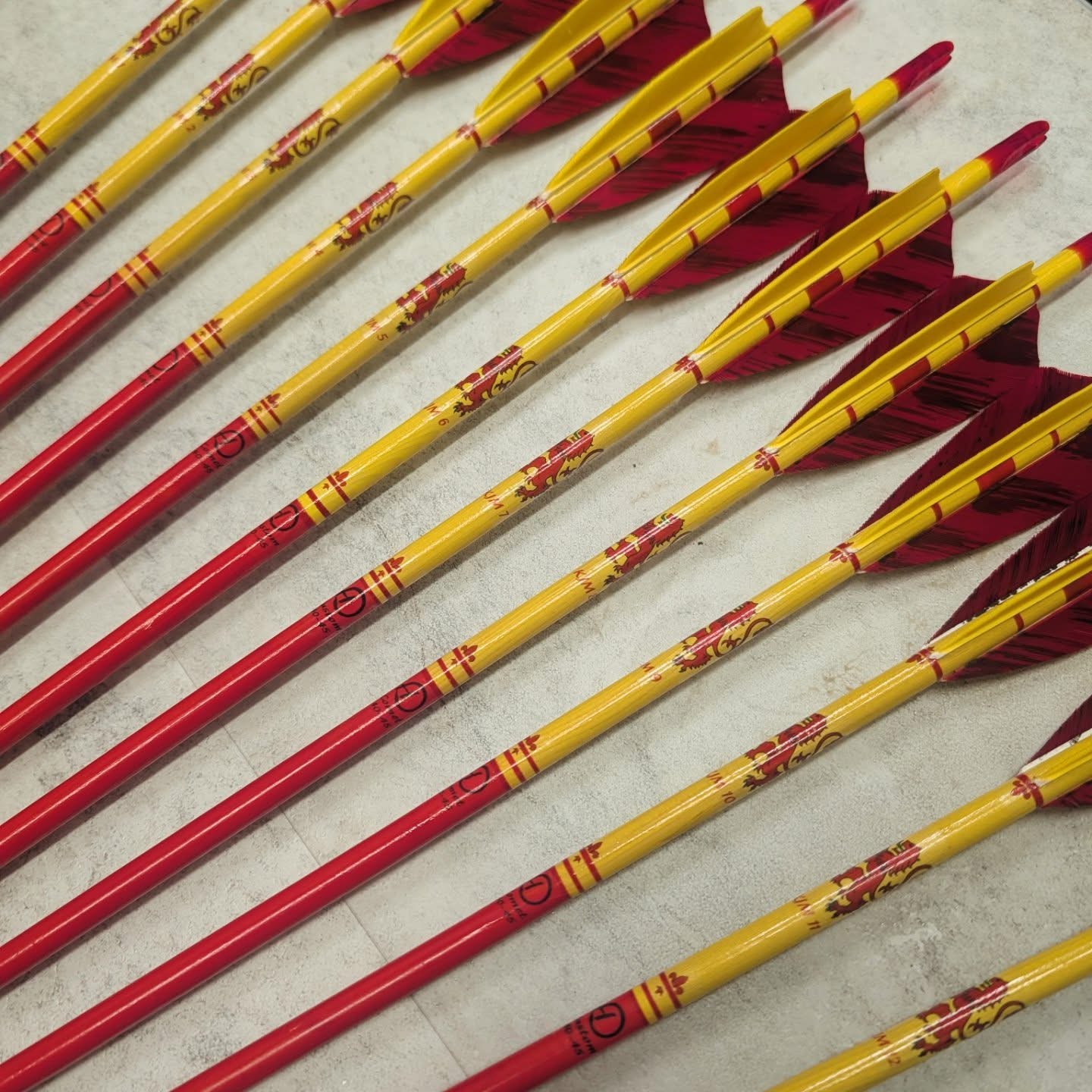 50Pcs New 3Inch Feather Arrows - Archery Target Face 评论和价格