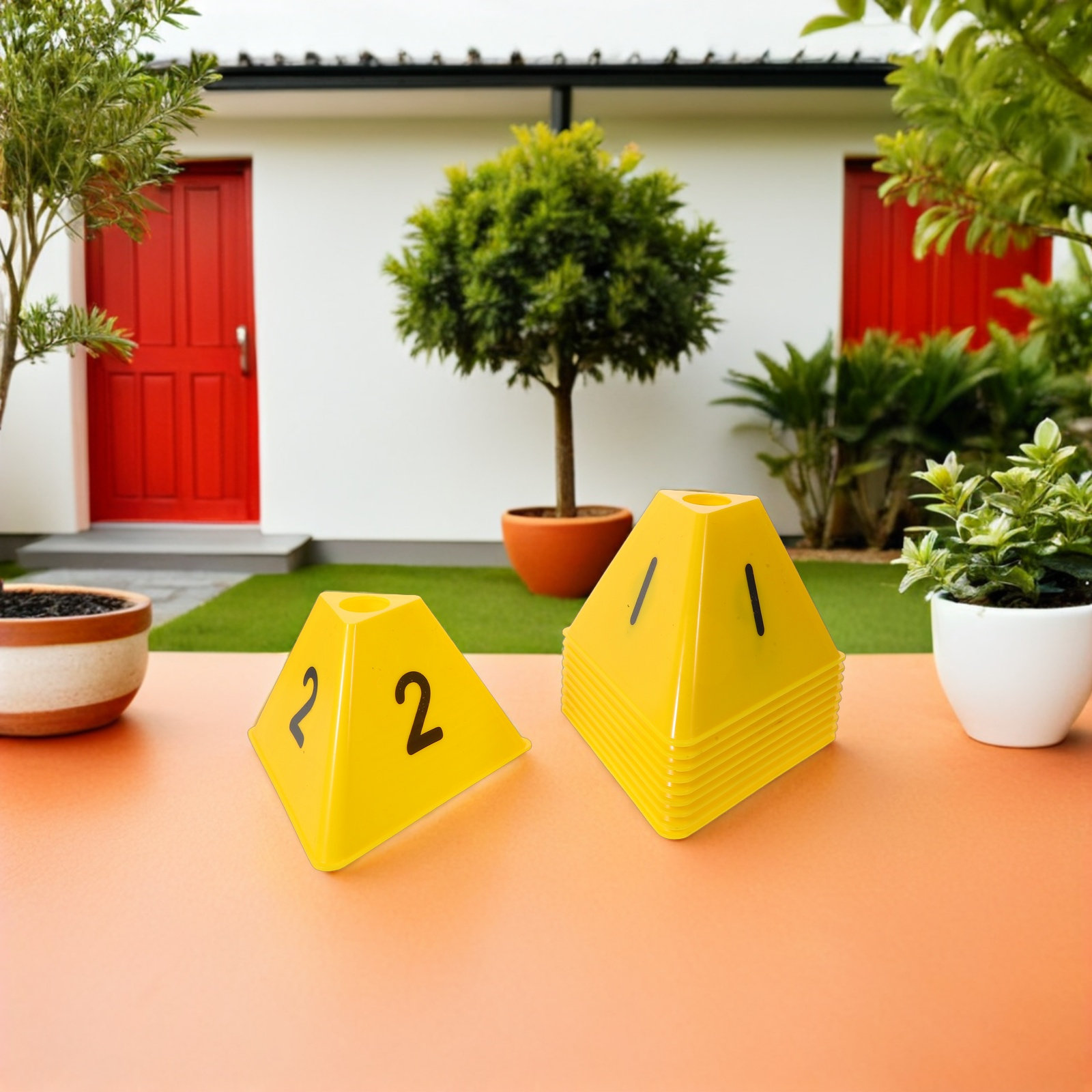10Pcs Soccer Training Cones Fo - Sports Equipment Football 评论和价格