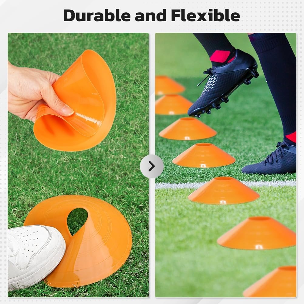 25 Pack football cone plate  f - Sports Equipment Football 评论和价格